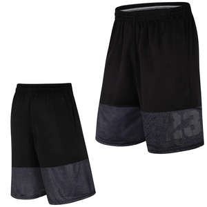 Shorts de basket-ball décontractés pour hommes, légers, avec matière respirante et à séchage rapide, respectueuse de l'environnement, coupe confortable, poches pour la salle de sport et le fitness - Product Image 2