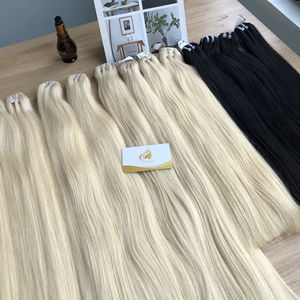 Oferta de Año Nuevo: Extensiones de Cabello Humano Remy 100% Natural, Cutícula Alineada, Ondulado Liso Sedoso, Origen Vietnam, 100 g, 8-32 Pulgadas - Product Image 1