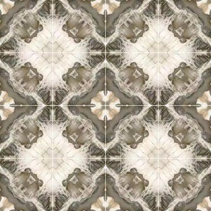 Bookmatch Brown 600x600mm Carreaux de porcelaine polis 60x60cm Carreaux de sol en céramique numérique en marbre vert brillant - Product Image 1