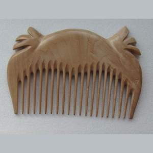 DRIVEN Peigne à cheveux en bois fait à la main pour salon de l'Inde Peigne en bois en gros pour usage commercial à vendre en - Product Image 4