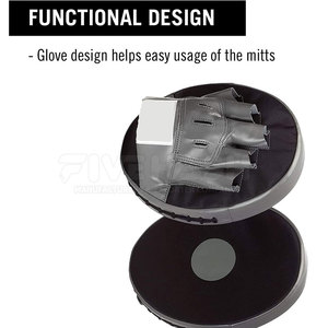 Wholesale Factory Supply <b>Focus</b> <b>Pad</b> New Design Boxing <b>Focus</b> <b>Pad</b> MMA Boxing <b>Focus</b> Mitts Hand Targets <b>Pads</b> - Product Image 5