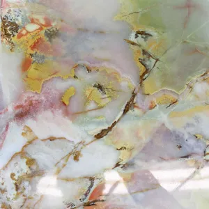 Tabla de Cortar de Cocina Decorativa de Mármol Natural Geo, Tabla de Cortar de Ónix Extra Gruesa de Alta Densidad - Product Image 5