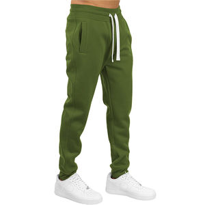 Fabricant de vêtements de sport pour hommes Ensemble de sweat à capuche taille haute Jogger Pantalon de survêtement pour hommes Sweat uni Survêtements Survêtements en tissu - Product Image 5