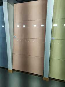 Azulejos modernos de porcelana vitrificada de textura sólida de 600x1200mm con acabado brillante, azulejos esmaltados para dormitorio y sala de estar - Product Image 6