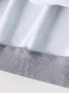 Cozy cuello en V sudadera de gran tamaño mujer Casual manga larga suave algodón pulóver ajuste suelto uso diario precio barato OEM personalizado - Product Image 2