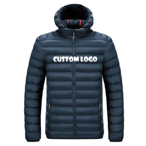 Chaqueta de Invierno Acolchada con Capucha Unisex de Estilo Personalizado, Parte Delantera Impermeable, Personalizable, Manga Larga, Transpirable - Product Image 5