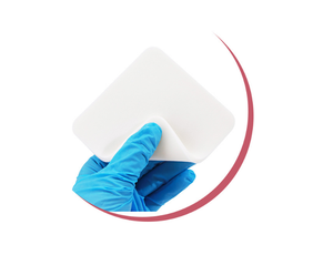 Apósito de espuma para heridas con exudación moderada a abundante, compresas estériles absorbentes de poliuretano - Product Image 2