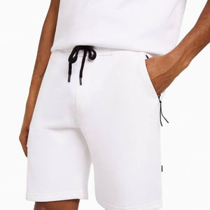 Prix de gros Logo personnalisé Ensemble t-shirt et short pour homme Vêtements de sport d'été Coton pour la course à pied Streetwear personnalisé Ensembles courts pour homme - Product Image 4