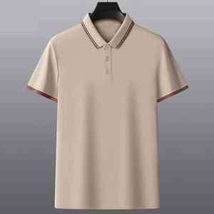 Polos de Verano de Alta Calidad, Manga Corta, Combinación de Algodón, Nuevo Diseño, Transpirables - Product Image 2