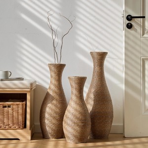 Set of 3 Unique Design <b>Vases</b> Handcrafted Multi Purpose <b>Vases</b> Perfect for Table Shelf Coffee Table or Hallway - Product Image 5