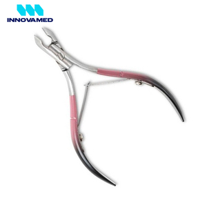 Vente en gros Meilleure pince à cuticules en couleur double teinte Pinces à cuticules russes de la plus haute qualité PAR INNOVAMED - Product Image 4