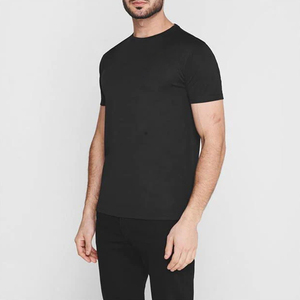 Nuevo estilo personalizado en blanco ajustado cuello redondo correr Fitness gimnasio deporte Camiseta Formal de punto entrenamiento atlético camiseta para la venta - Product Image 2
