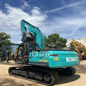 Excavatrice sur chenilles SK200-8 Kobelco 2022 modèle 90% nouvelle puissance de creusement élevée japon composants de base moteur pompe de boîte de vitesses - Product Image 2