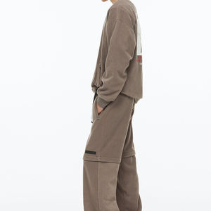 Pantalones de chándal de talla grande apilados personalizados pantalones cargo de entrenamiento - Product Image 5