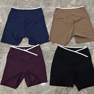 Nouveaux vêtements de sport taille haute Fitness entraînement Yoga Shorts entraînement Gym Yoga shorts pour femmes - Product Image 6