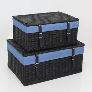 Les paniers en osier de rotin Set/2 - Product Image 1