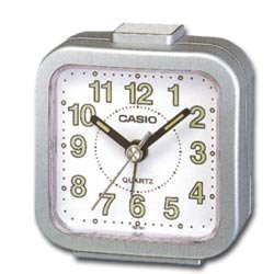 <b>Digital</b> Alarm <b>Clock</b> with Silent and Page Turning Function for Hotels and Travel-Simple Design Plastic Material - Product Image 1