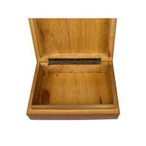 Boîte en bois finie personnalisée Boîte de rangement en bois massif de forme différente en gros Boîte cadeau en bois - Product Image 2