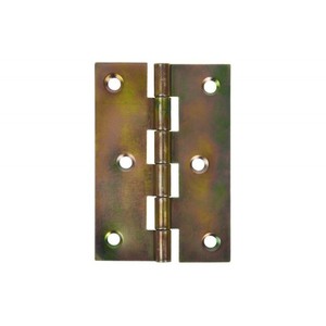 Bisagra a tope 80-Oro galvanizado - Product Image 1