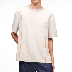 Camisetas de algodón 100% para hombre, ropa informal personalizada, de cuello redondo, de último Color - Product Image 1