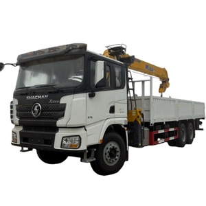 מנוף טלסקופי הידראולי רכוב על משאית שאקמן 12 טון למכירה, מתוצרת סין - Product Image 1