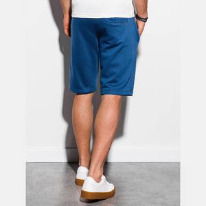 100% pantalones cortos de lana de algodón de alta calidad para hombres patrón sólido High Street etiqueta personalizada precio al por mayor hombres pantalones cortos para el sudor - Product Image 2