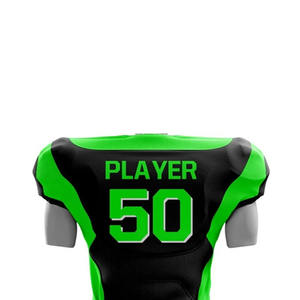 Offre spéciale Matériau polyester léger avec impression de logo personnalisé Vente à chaud Vêtements de sport Uniforme de football américain pour hommes - Product Image 5