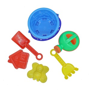Juegos de juguetes de arena a granel para niños-Beach Bash Party Essentials (cubo, pala, rastrillo, moldes)-Proveedor mayorista - Product Image 2
