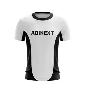 Maillot de baseball/softball Adinext personnalisé grande taille à rayures, haute qualité, 100 % polyester respirant, broderie pour vêtements de sport - Product Image 4