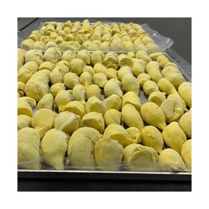Venta al por mayor de pulpa de durian congelada de alta calidad, orgánica, Monthong Ri6 Musang King LQF, de granja de Vietnam, 99 Gold Data Pearla Vacuum - Product Image 1