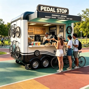 Carrello Professionale per Polpette di Aragosta e Granchio, e Po Boy di Gamberetti, con Vaporiera, Friggitrice, Remoulade e Tavolo di Preparazione - Product Image 2