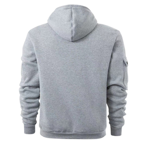 Sweat-shirts à capuche en polaire pour hommes, vente chaude OEM, couleur et logo personnalisés, anti-boulochage, haute qualité - Product Image 4