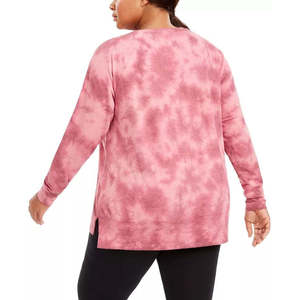 Felpa con Cappuccio Oversize da Donna Ideology, Taglia Extra Large, Viola Tie-Dye, Design Invernale Ultima Moda - Product Image 2