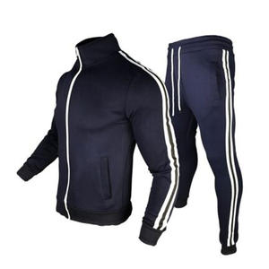 Chándal con logotipo serigrafiado de poliéster y algodón hecho en fábrica, ropa informal y de fiesta, conjuntos de chándal reflectante para hombre 3M - Product Image 3