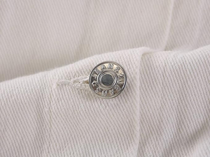 Veste en jean imperméable écologique avec boutons et diamants pour femme, coupe courte et respirante vintage - Product Image 5