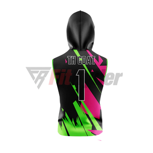 Uniformes de football drapeau polyester respirant personnalisés | Ensembles de football américain 7v7 en gros OEM | Taille plus disponible - Product Image 5