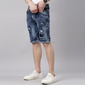 Nardon Apparel Sporty Solid Summer Denim Jean Shorts Hommes Quick Dry Anti-Uv Eco-Friendly High Quality Street Wear - Product Image 4