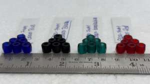 Perles de verre facettées en vrac, cristal rondelle, espaceur lâche, haute réfraction, 4 mm, 6 mm, 8 mm, accessoires de fabrication de bijoux DIY, conifère - Product Image 3