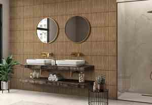 Azulejos de Pared de Cerámica Mate con Acabado Natural Elegante, Superficie Decorativa Resistente a los Arañazos de Alta Calidad para Sala de Estar y Oficina - Product Image 1