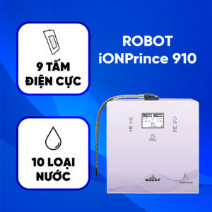 Hogar ionPrince 910 Vietnam Nuevo 220V/50Hz ROBOT Alcalino Ionizado Top Purificador de agua recubierto de platino de gran tamaño - Product Image 6