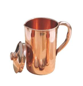 Best <b>Modern</b> Design Pure Copper Water Jug Summer Special Drinkware Healthy Indian Made for Party Use - Product Image 3