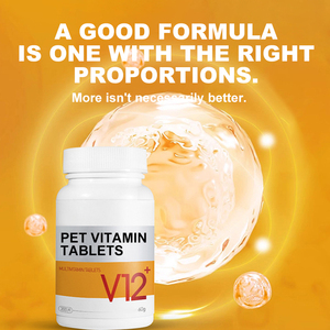 فيتامينات متعددة للحيوانات الأليفة عالية التقييم تدعم صحة الجلد وتحسن الصحة العامة تحتوي على 12 فيتامين مكملات غذائية للحيوانات الأليفة - Product Image 4