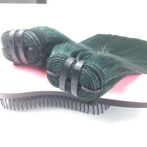 Cheveux super épais de style vague vietnamienne brute de haute qualité cheveux frontaux de femmes noires de couleur ombrée groupés à Double tirage - Product Image 6