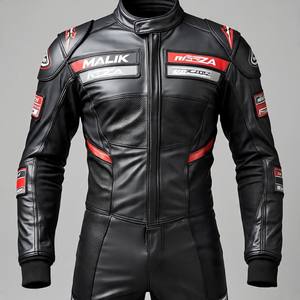 Traje profesional de carreras de motos, piel de vaca Premium, CE blindado, una pieza, logotipo personalizado, día de pista, precio al por mayor - Product Image 3