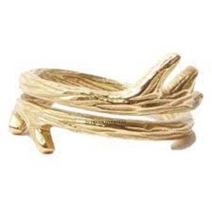 Anillos de Servilleta de Lujo de Alta Calidad, Chapados en Oro, Diseño de Cadena, Fundición de Aluminio, Accesorios de Decoración para Mesa de Bodas y Fiestas - Product Image 4