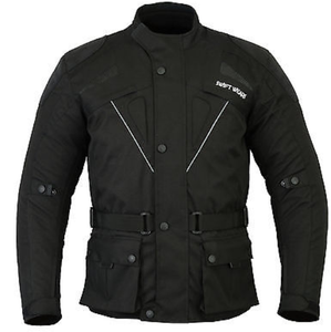 Chaqueta de moto Cordura personalizada con cuello alto fino Chaqueta de moto de invierno de alta calidad Servicio OEM disponible - Product Image 1