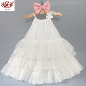 Venta al por mayor precioso vestido sin mangas de princesa en capas para fiestas - Product Image 2