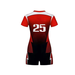 DESIRE SPORTS Créez Votre Propre Uniforme de Volleyball en Gros, Logo Personnalisé Imprimé, Tenue d'Équipe, 100% Polyester Respirant et Léger - Product Image 3