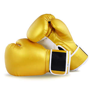 Gants de boxe personnalisés avec logo du fabricant, cuir de vachette de haute qualité, respirants, à lacets, nouveau design, gants de combat MMA - Product Image 1