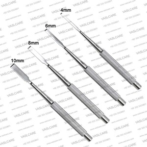 Osteotomos óseos ortopédicos 4mm 10mm Instrumentos quirúrgicos ortopédicos veterinarios Herramienta quirúrgica ortopédica de acero inoxidable - Product Image 1